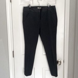 Loft Dark Grey Stretch Pantsuit